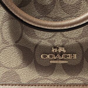 Coach Brown Signature Tote Bag NEW